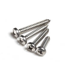 Stainless Steel ss304 din7981 Pan Head Self Tapping Screws 4.8*22